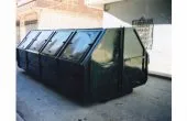 poubelle metallique