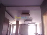 placo platre BA13  PVC  FAOUX PLAFOND 