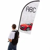 TREK FLAG /DRAPEAU SUR SAC A DOS