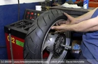 Equilibrage roue moto 
