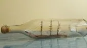 Ancien Bateau bouteille voiliers 
