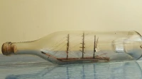 Ancien Bateau bouteille voiliers 