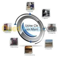 Divers projets d'Usines Cle en Main