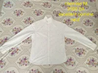 Une très belle chemise blanche original M