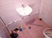 Installation de sanitaires, gaz et cha