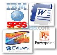 analyse SPSS EVIEWS ,traitement texte
