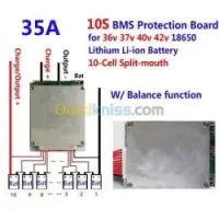 chargeur batterie Bms 10S 36V15A/35A arduino