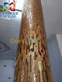 MOSAIQUE CROISE DORÉ //RÉF:DR106//