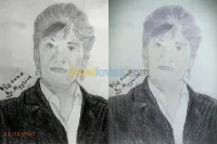 Dessinatrice de portraits