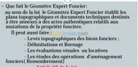  Géométrie expert foncier topographe