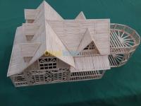 الجزائر-وسط-ديكورات-و-ترتيب-maquettes-en-allumettes