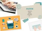 Carte de visite cv saisie presentation