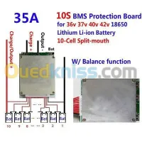 BMS 10S 36V 35A avec Protection Arduino 
