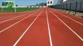 Installation de la Piste d'athlétisme
