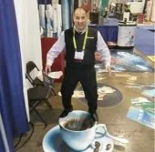 Époxy 3D, Metalic. Revirement de sol 