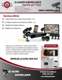 installation camera de surveillance