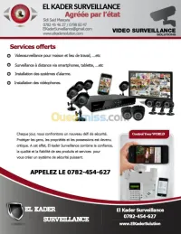 installation camera de surveillance