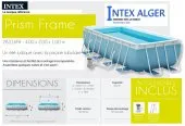Piscine hors sol Intex - 400x200x100cm