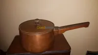 Casserole cuivre avec couvercle 