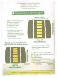 RALENTISSEUR A VITESSE RAPIDE ET PAVE
