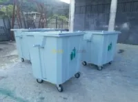 fabrication des poubelles