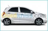 Vitre fumée d'origine PICANTO CRETA