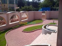 placoplatre béton imprimé gazon synthé