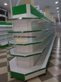 RAYONNAGE ET ETAGERE SUPERETTE