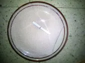 Assiette de gâteau pour fête