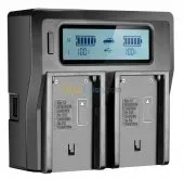 Sony Batterie Charger Dual FAST-CHARGE