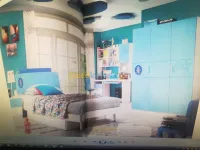 CHAMBRE D'ENFANT BLEU ANGLAIS 9958