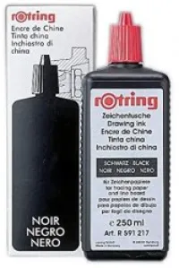ENCRE DE CHINE ROTRING, ENCRE DE CHINE STADTLER BLANC VERT MARON