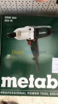 Boulonneuse à chocs SSW 650 Metabo