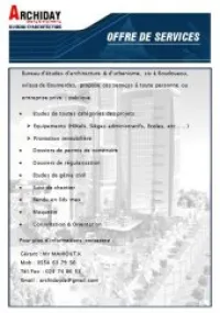 Etudes / Design en Architecture