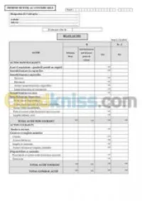 Bilan fiscal et G50 
