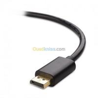 كابلات-ومحولات-cable-display-port-dp-uhd-زرالدة-الجزائر