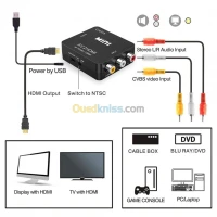 Convertisseur AV RCA CVBS BNC To HDMI