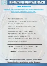 Photocopie, Impression, Scanner etc...