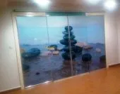 Verre décoré imprimé feuilleté