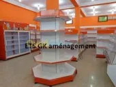 Aménagement supérette magasin entrepôt