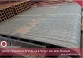 TAPIS . BANDE TRANSP. POUR BRIQUETERIE