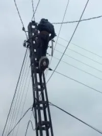 Déplacement conteur gaz . Électricité 