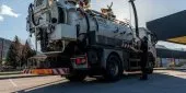 Camion service Nettoyage Débouchage vidange