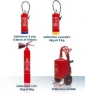 Vente et recharge des extincteurs