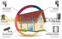 كاميرات المراقبة و الانذار