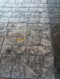 béton imprimé