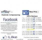 Publicité sur Facebook & Sponsoring 