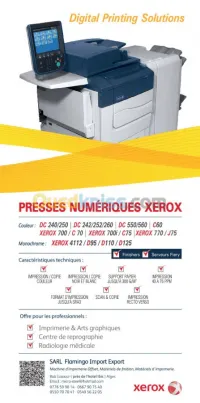 Xerox Press C60-75 DC242-560-700-700i