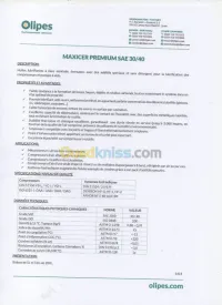 OLIPES MAXICER PREMIUM SAE 30/40 (20L)