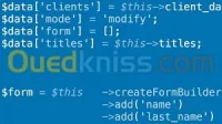Formation php symfony 4  